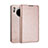 Leather Case Stands Flip Cover T07 Holder for Huawei Mate 30 Pro Rose Gold