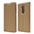Leather Case Stands Flip Cover T07 Holder for OnePlus 7T Pro Gold