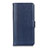 Leather Case Stands Flip Cover T07 Holder for OnePlus 8 Pro Blue