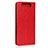 Leather Case Stands Flip Cover T07 Holder for Samsung Galaxy A80 Red