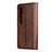 Leather Case Stands Flip Cover T08 Holder for Xiaomi Mi Note 10