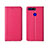 Leather Case Stands Flip Cover T09 Holder for Huawei Honor View 20 Hot Pink