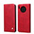 Leather Case Stands Flip Cover T09 Holder for Huawei Mate 30 Pro 5G Red