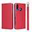 Leather Case Stands Flip Cover T09 Holder for Huawei Nova 4e Red
