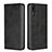 Leather Case Stands Flip Cover T09 Holder for Huawei P20 Black