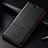 Leather Case Stands Flip Cover T09 Holder for Huawei P30 Black