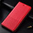 Leather Case Stands Flip Cover T09 Holder for Huawei P30 Red