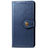 Leather Case Stands Flip Cover T09 Holder for Huawei P40 Blue