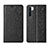 Leather Case Stands Flip Cover T09 Holder for Oppo A91 Black