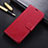 Leather Case Stands Flip Cover T09 Holder for Oppo Find X2 Red