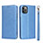 Leather Case Stands Flip Cover T10 Holder for Apple iPhone 11 Pro Max Blue