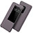 Leather Case Stands Flip Cover T10 Holder for Huawei Mate 20 X 5G Purple