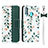 Leather Case Stands Flip Cover T10 Holder for Huawei P30 Lite Green