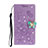 Leather Case Stands Flip Cover T10 Holder for Huawei P40 Pro Purple