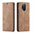 Leather Case Stands Flip Cover T10 Holder for OnePlus 8 Pro Orange