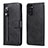 Leather Case Stands Flip Cover T10 Holder for Samsung Galaxy Note 20 5G Black
