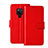 Leather Case Stands Flip Cover T11 Holder for Huawei Mate 20 Red