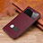 Leather Case Stands Flip Cover T12 Holder for Apple iPhone 11 Red
