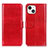 Leather Case Stands Flip Cover T12 Holder for Apple iPhone 13 Mini Red