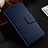 Leather Case Stands Flip Cover T12 Holder for Huawei Honor 20 Lite Blue