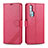 Leather Case Stands Flip Cover T12 Holder for Huawei Honor 20 Pro Red