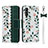 Leather Case Stands Flip Cover T12 Holder for Huawei P30 Green