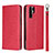 Leather Case Stands Flip Cover T12 Holder for Huawei P30 Pro New Edition Red