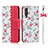 Leather Case Stands Flip Cover T12 Holder for Huawei P30 Red