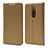 Leather Case Stands Flip Cover T12 Holder for Xiaomi Mi 9T Gold
