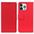 Leather Case Stands Flip Cover T14 Holder for Apple iPhone 14 Pro Red