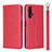 Leather Case Stands Flip Cover T14 Holder for Huawei Honor 20 Red