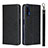 Leather Case Stands Flip Cover T14 Holder for Huawei Nova 5T Black