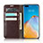 Leather Case Stands Flip Cover T14 Holder for Huawei P40 Pro