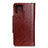 Leather Case Stands Flip Cover T14 Holder for Xiaomi Mi 11 Lite 5G Brown