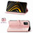 Leather Case Stands Flip Cover T14 Holder for Xiaomi Poco M3