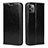Leather Case Stands Flip Cover T15 Holder for Apple iPhone 11 Pro Max Black