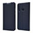 Leather Case Stands Flip Cover T15 Holder for Huawei Honor 20E Blue