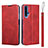 Leather Case Stands Flip Cover T15 Holder for Huawei Nova 5T Red