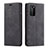 Leather Case Stands Flip Cover T15 Holder for Huawei P40 Pro Black