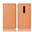 Leather Case Stands Flip Cover T15 Holder for Xiaomi Mi 9T Pro Orange