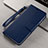 Leather Case Stands Flip Cover T15 Holder for Xiaomi Mi Note 10 Blue