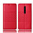 Leather Case Stands Flip Cover T15 Holder for Xiaomi Redmi K20 Red