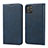 Leather Case Stands Flip Cover T16 Holder for Apple iPhone 11 Pro Blue