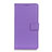 Leather Case Stands Flip Cover T16 Holder for Huawei P Smart (2020) Clove Purple