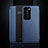 Leather Case Stands Flip Cover T16 Holder for Huawei P40 Blue
