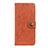 Leather Case Stands Flip Cover T17 Holder for Samsung Galaxy Note 20 Ultra 5G Orange