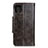 Leather Case Stands Flip Cover T18 Holder for Xiaomi Mi 11 Lite 5G Brown