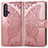 Leather Case Stands Flip Cover T19 Holder for Huawei Honor 20S Rose Gold