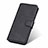 Leather Case Stands Flip Cover T19 Holder for Huawei P40 Black