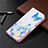 Leather Case Stands Flip Cover T19 Holder for Xiaomi Poco M3 Sky Blue